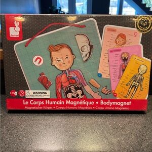Janod Humanbody Magnet Learning. Toy